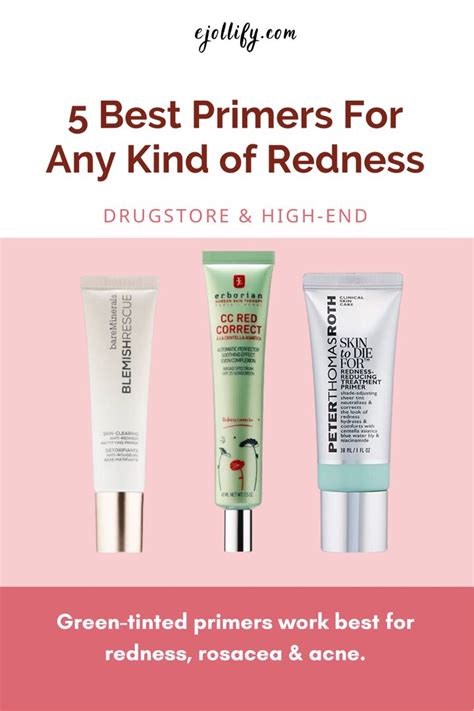 best facial primer for redness.